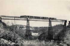 il vecchio Ponte di ferro a Malnate