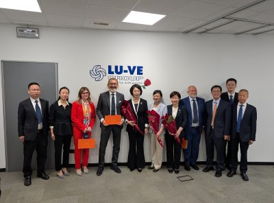 LU-VE Group accoglie una delegazione della Provincia cinese dell’Hubei
