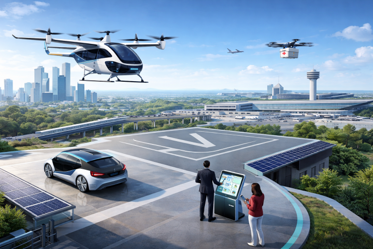 Convegno sulle infrastrutture di smart e urban air mobility per un futuro sostenibile