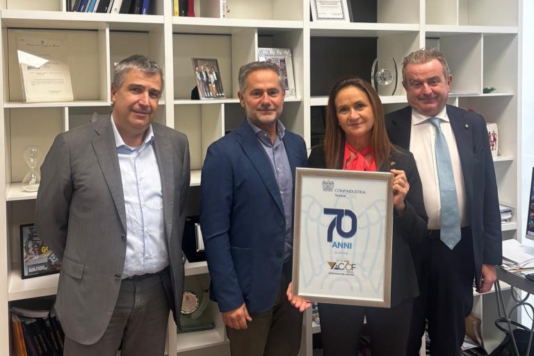 Confindustria Varese premia ACOF per i 70 anni di attività