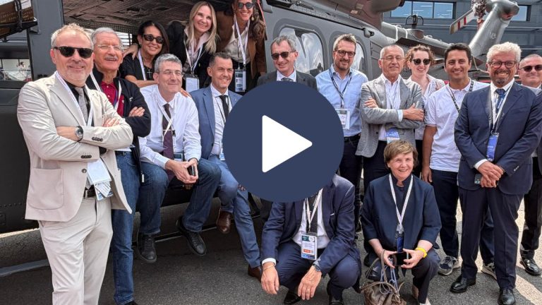VIDEO. Il Lombardia Aerospace Cluster vola a Farborough 2026